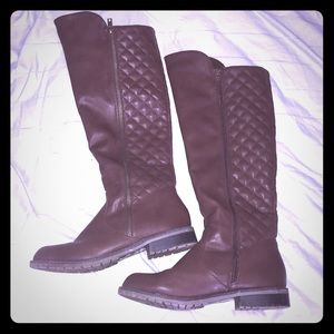 Charlotte Russe Faux Leather Riding Boots